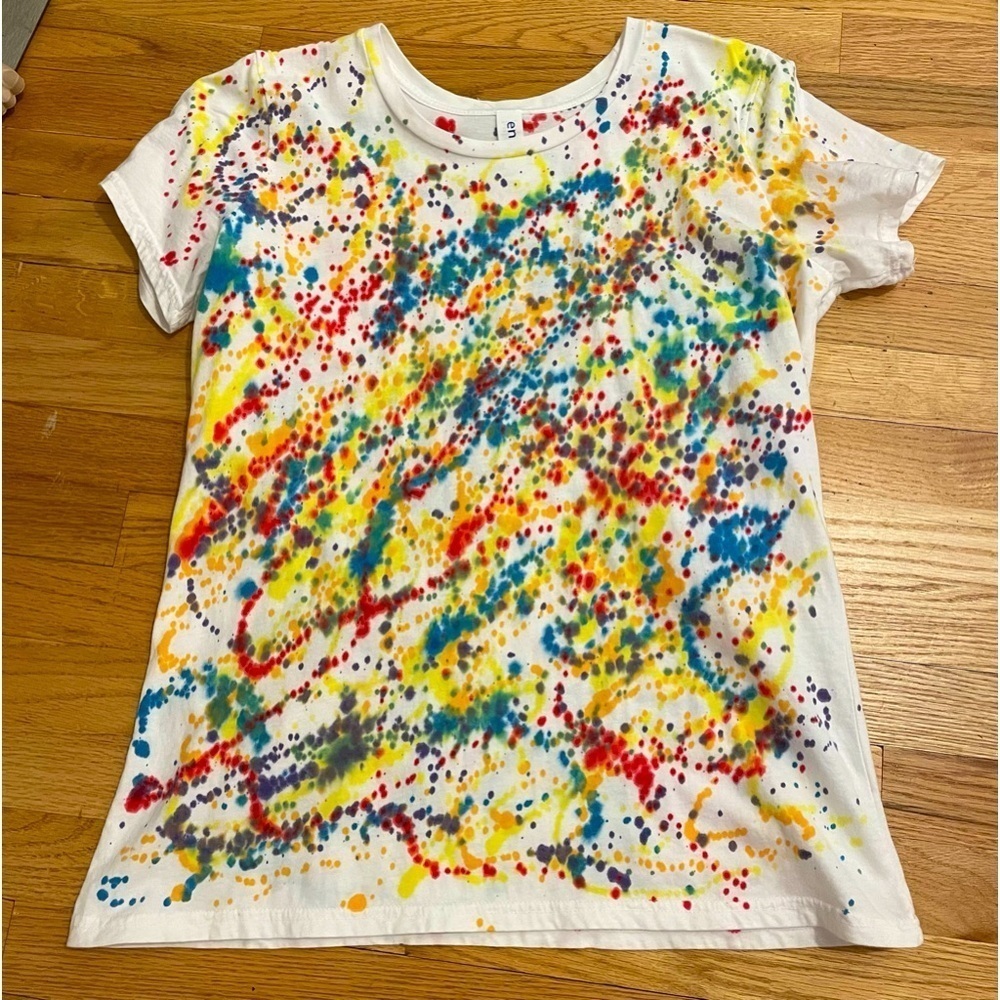 Custom bundle of three ladies’ XL tie dye tshirts